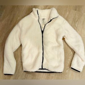 Victoria’s Secret PINK Teddy Sherpa Plush Fleece Jacket Size XS